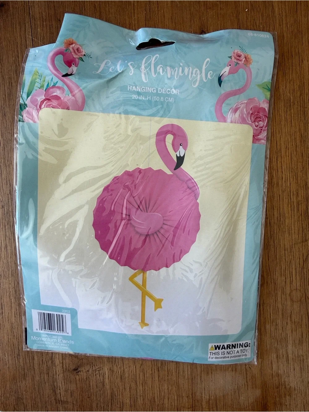 Pink Flamingo Hanging Party Decor